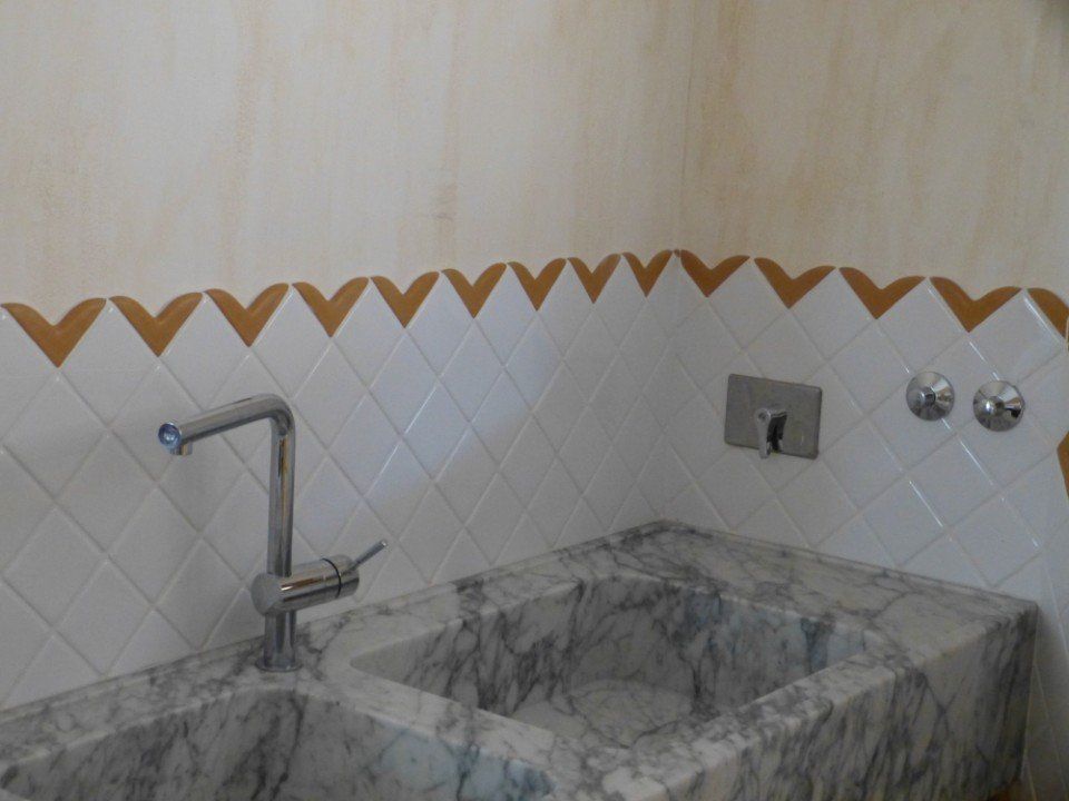 lavandino in marmo