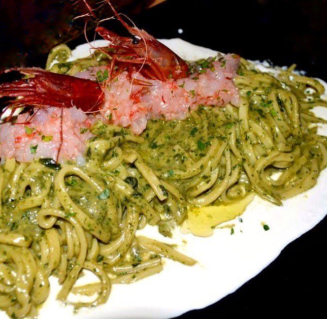 spaghetti ai gamberi