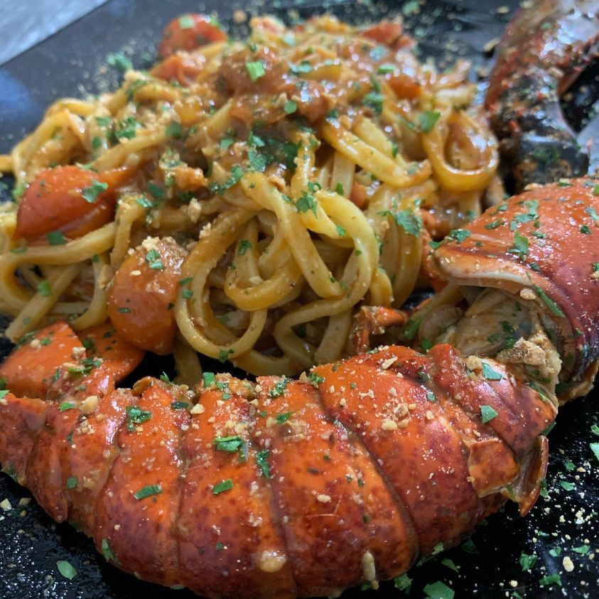 tagliatelle e gambero