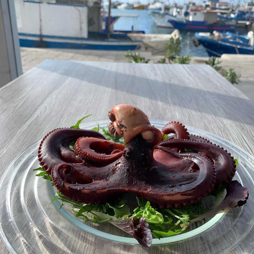 piatto di polpo tradizionale