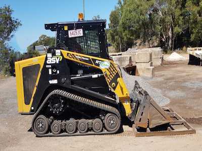 Yellow Excavator — Earthmoving in Glenview, QLD