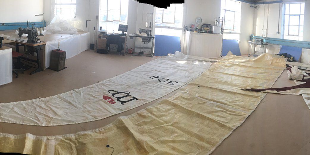 sail making work example 12