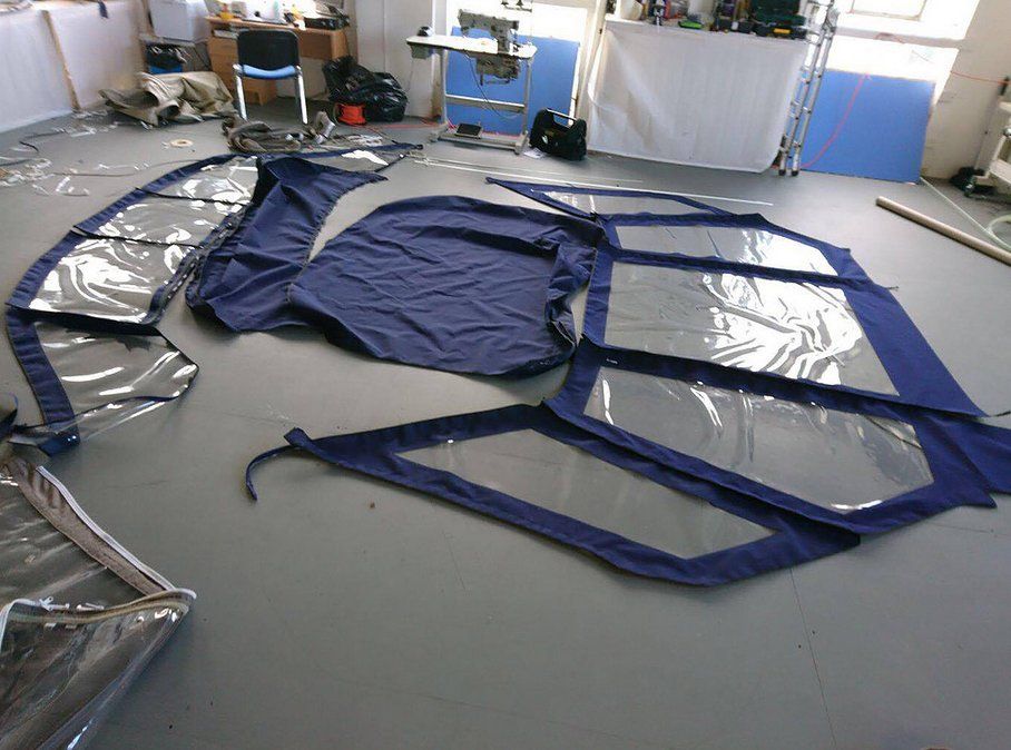 sail making work example 9