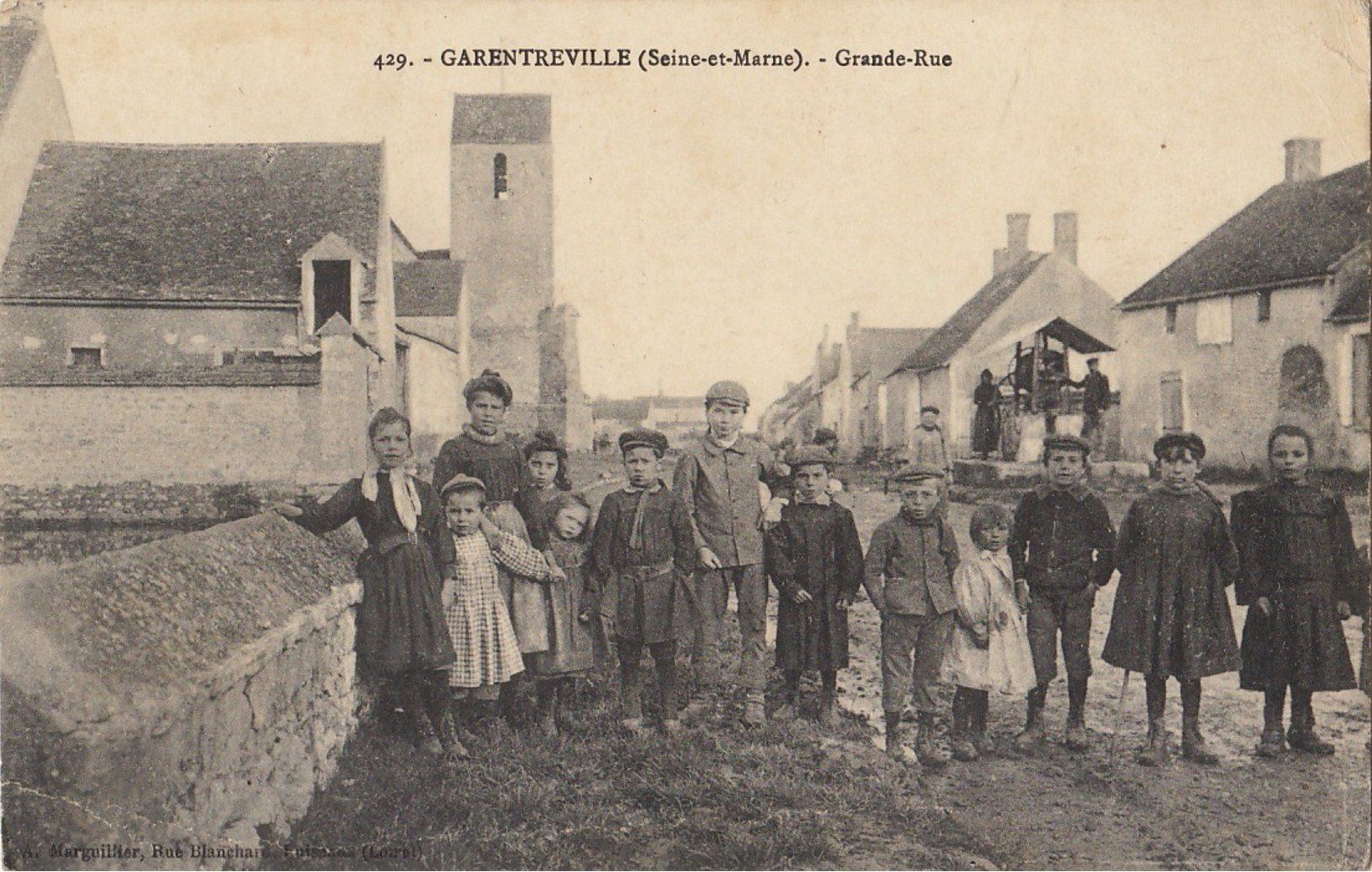 Histoire de Garentreville en Pays de Nemours, Seine-et-Marne 77,