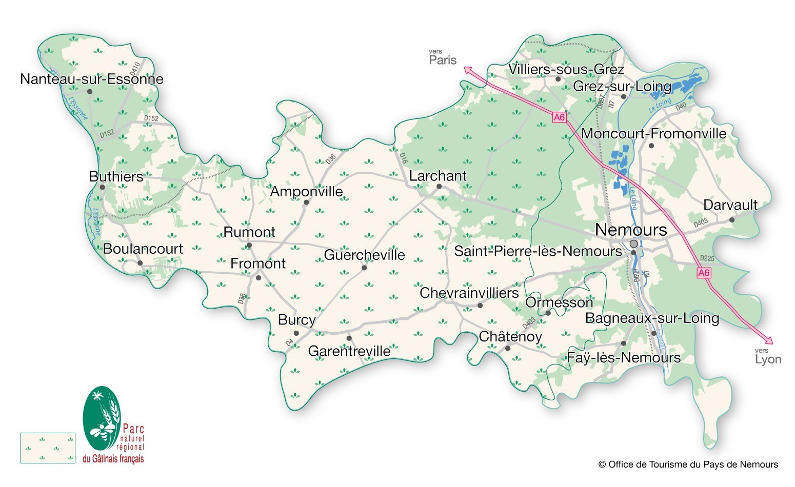 Le Parc Naturel Régional du Gâtinais Français