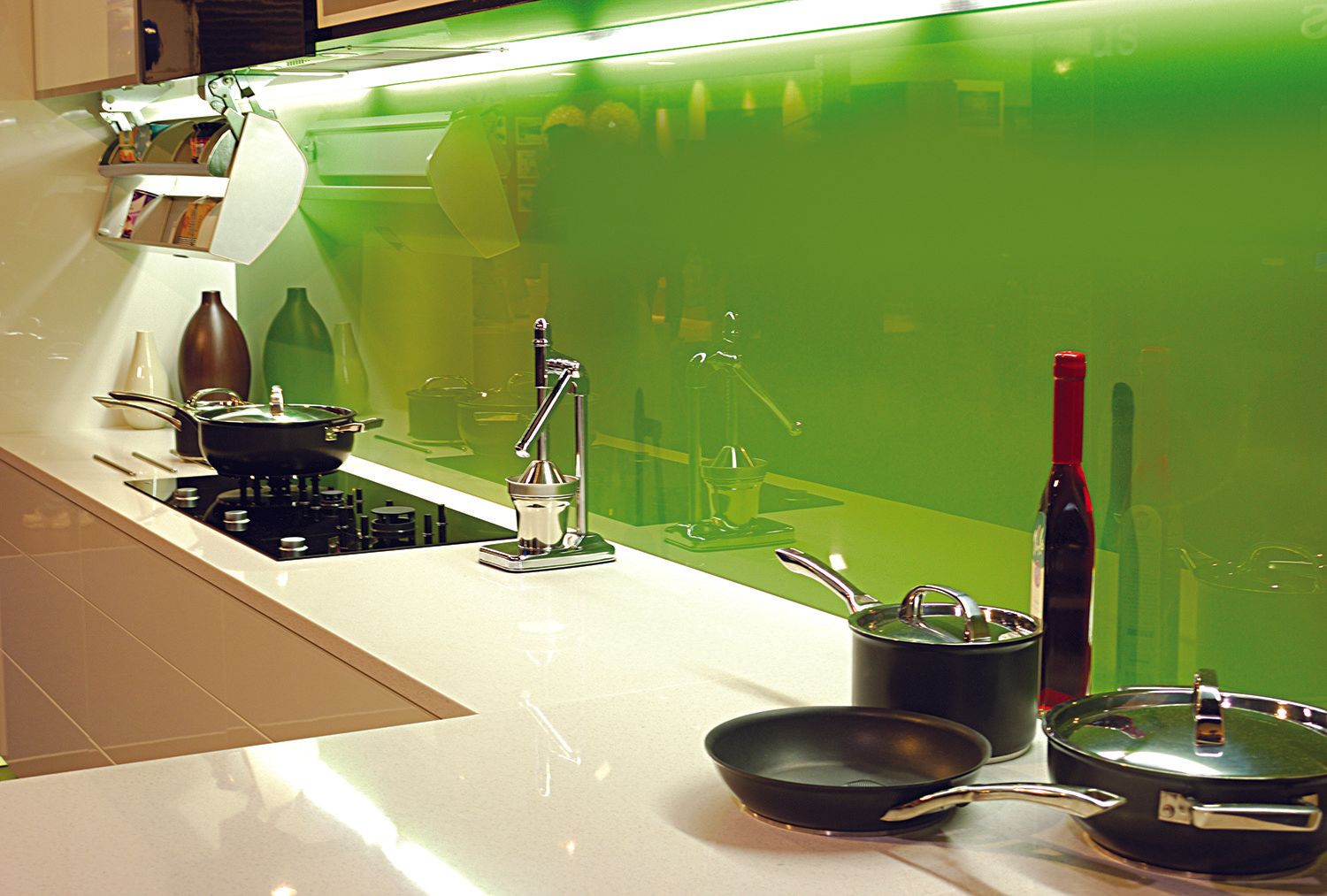 Supply and fit of splashbacks for your kitchen or bathroom