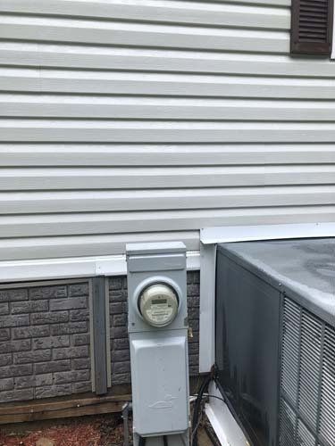 Cleaning of  Vinyl Exterior of Double Wide Home