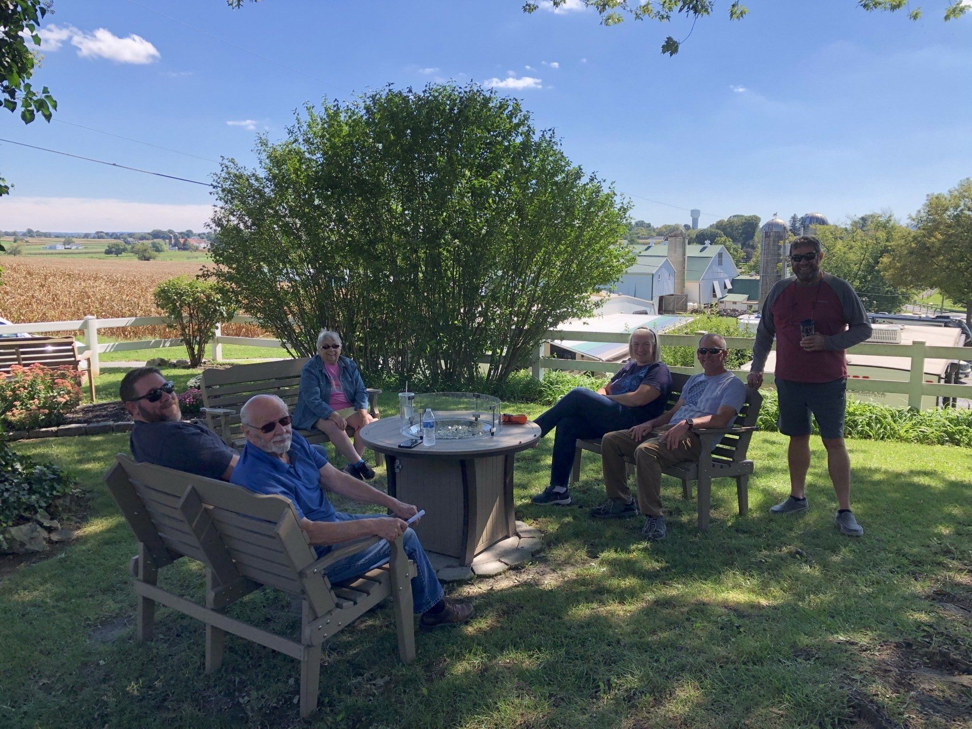 Or Enjoying Great Company