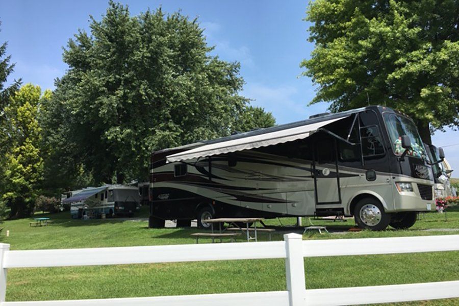 Lawn is well maintained for comfort and beauty.