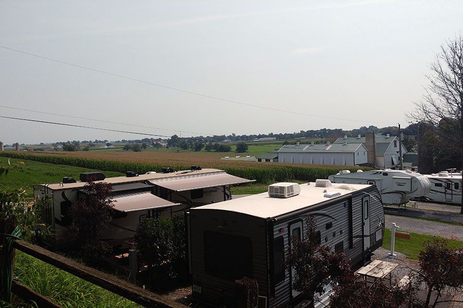 View from the top of the hill at Beacon Hill.