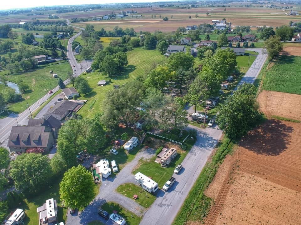 Aerial View of RV Site