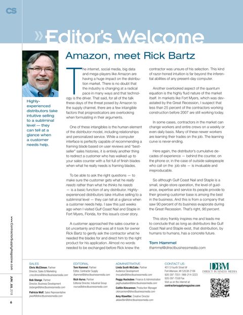 About Rick Bartz — Fort Myers, FL — Gulf Coast Nail & Staple