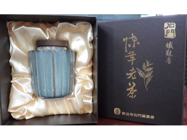 多角型鐵觀音陳年老茶禮盒-150g(25年)