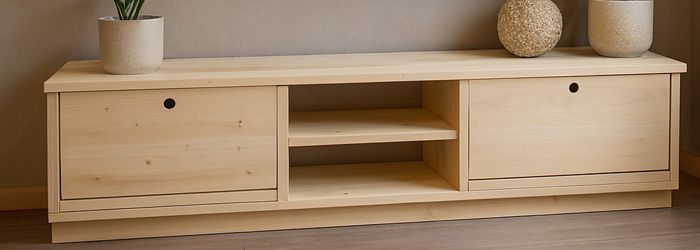 tv meubel van steigerhout