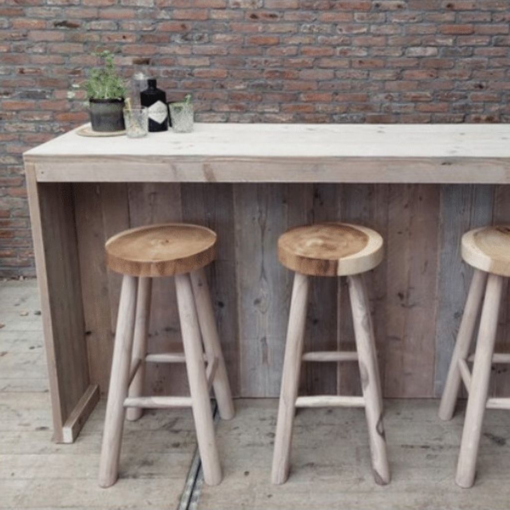Steigerhouten Barmeubel