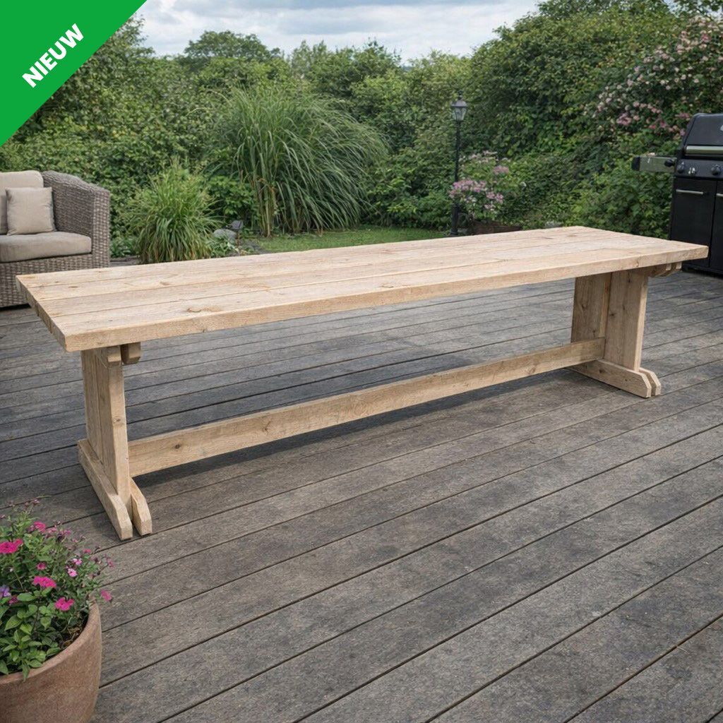 Steigerhouten ligbed