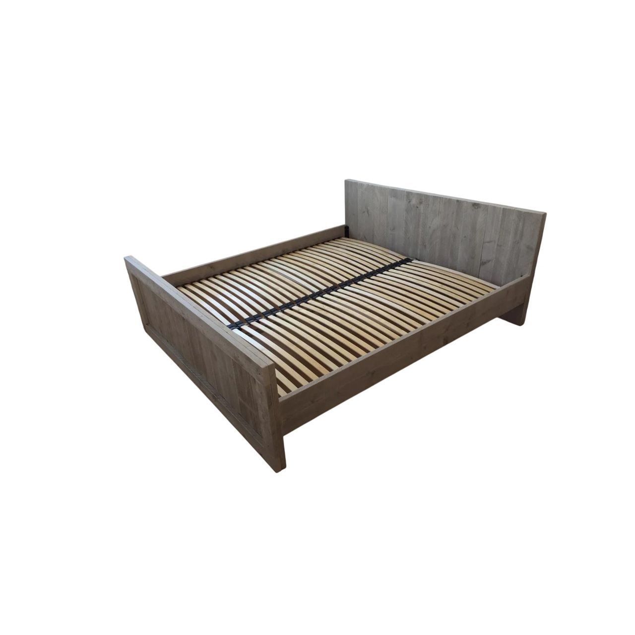 Steigerhouten Bed 2 persoons