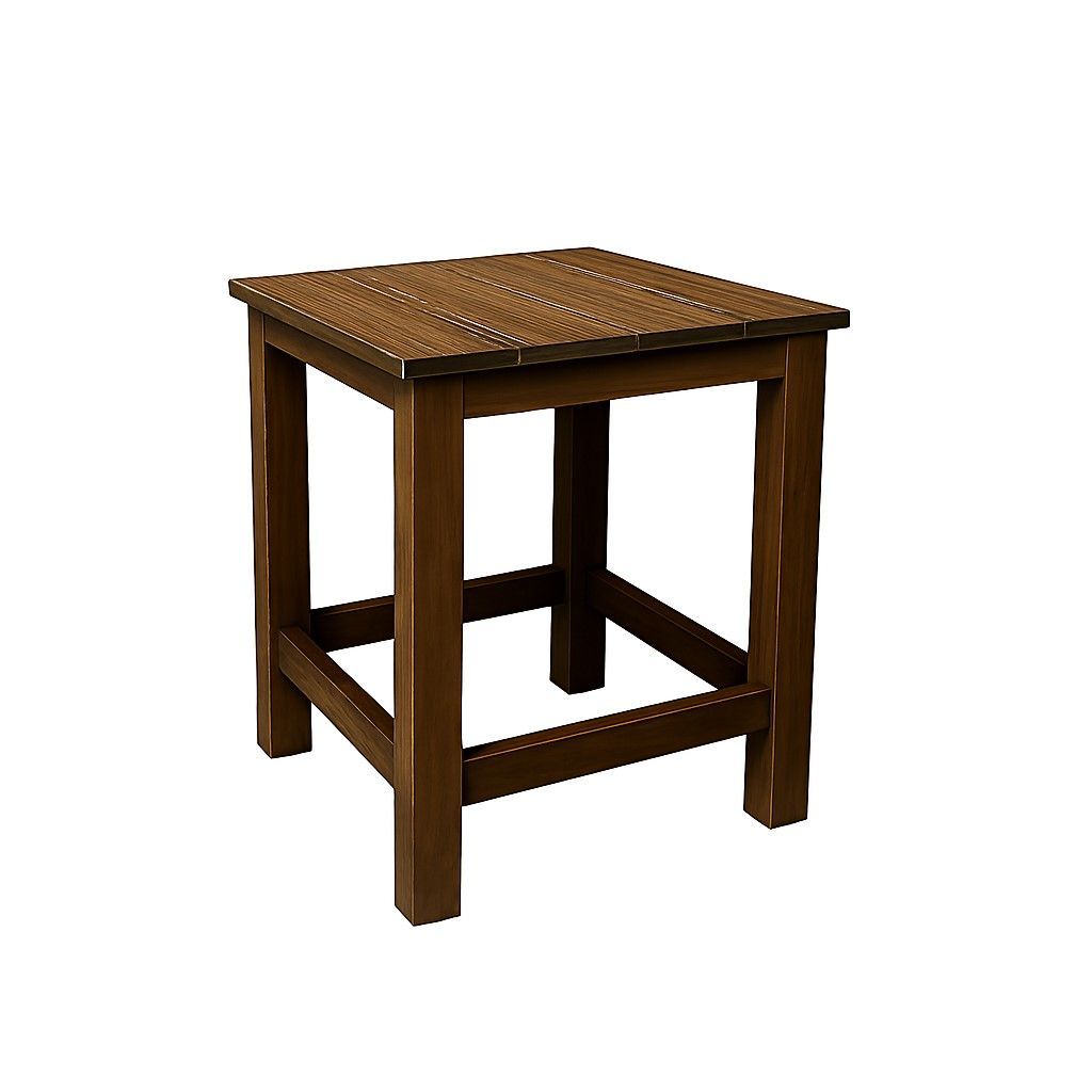 Steigerhouten bartafel voor 4 personen