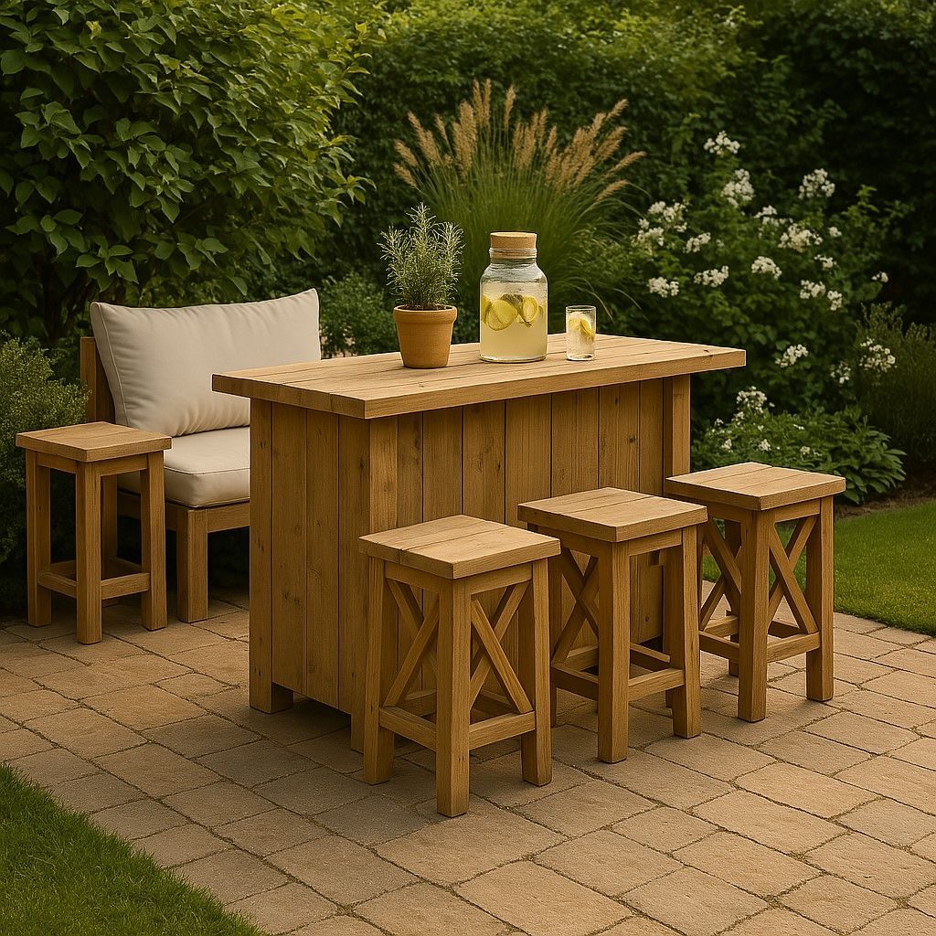 Steigerhouten barmeubels