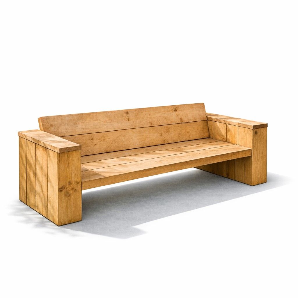 robuuste loungebank van Douglashout