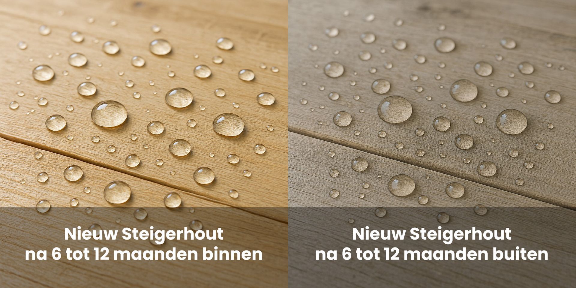 kleurenstaal steigerhout inclusief nano-coating