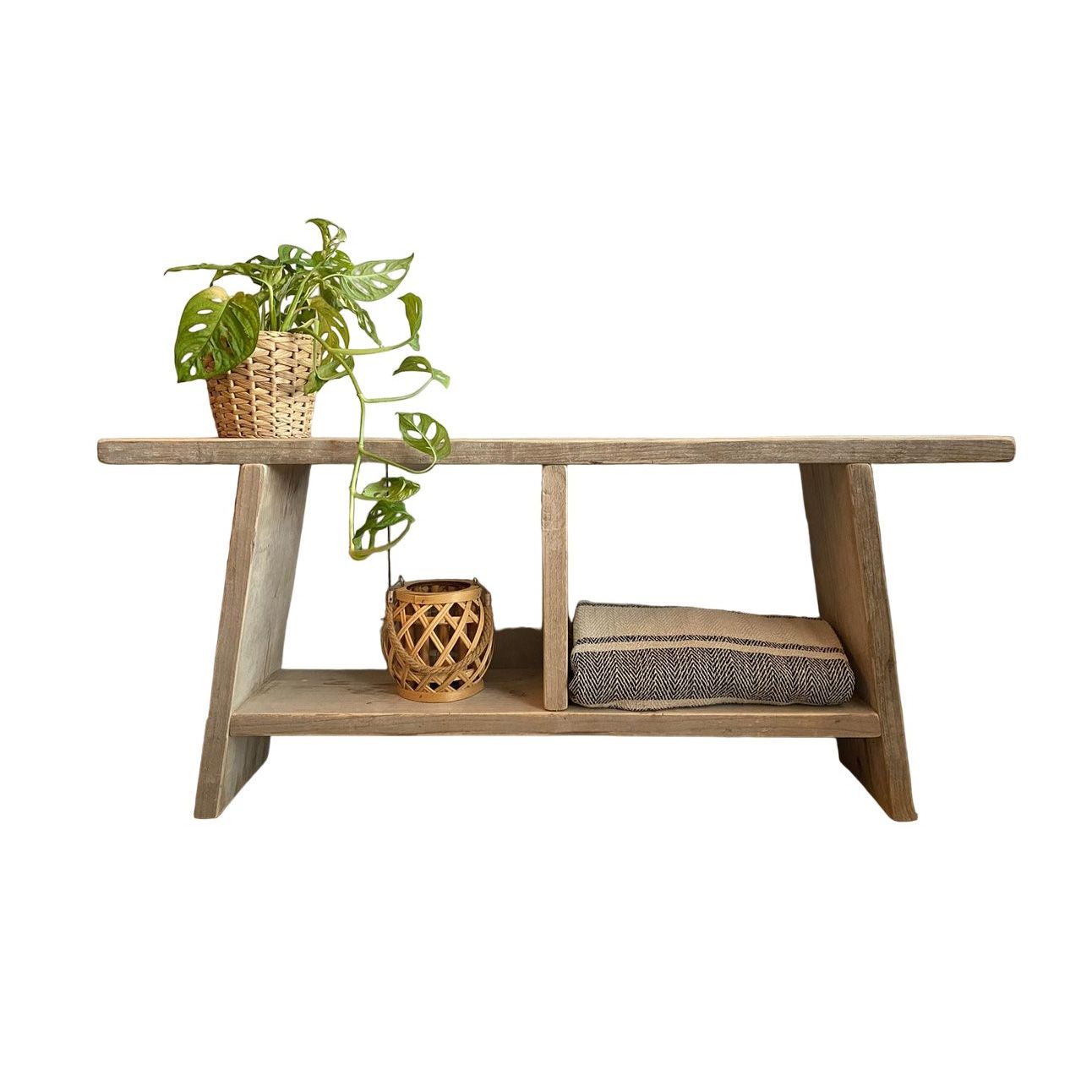 Sidetable van steigerhout