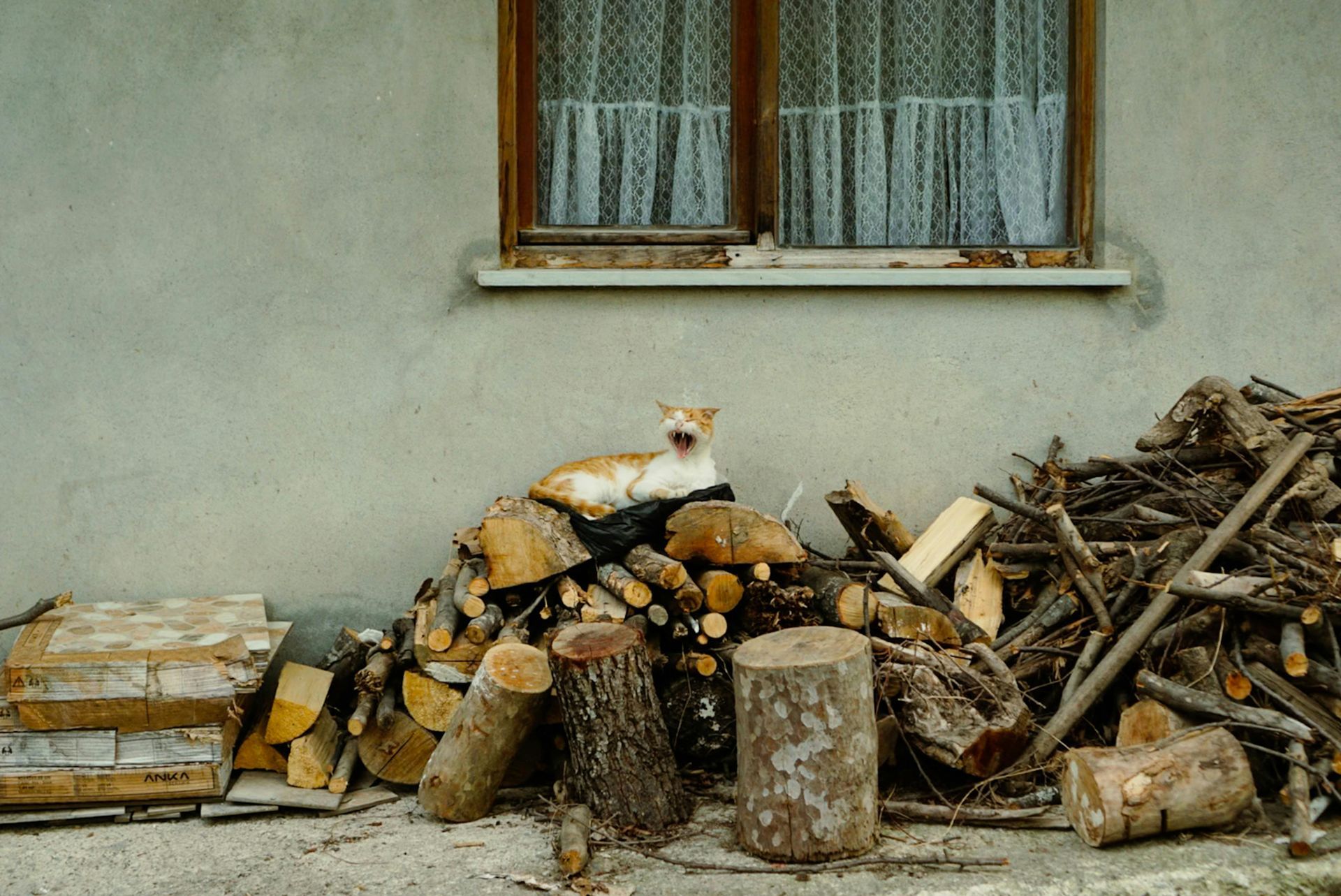 Houtopslag