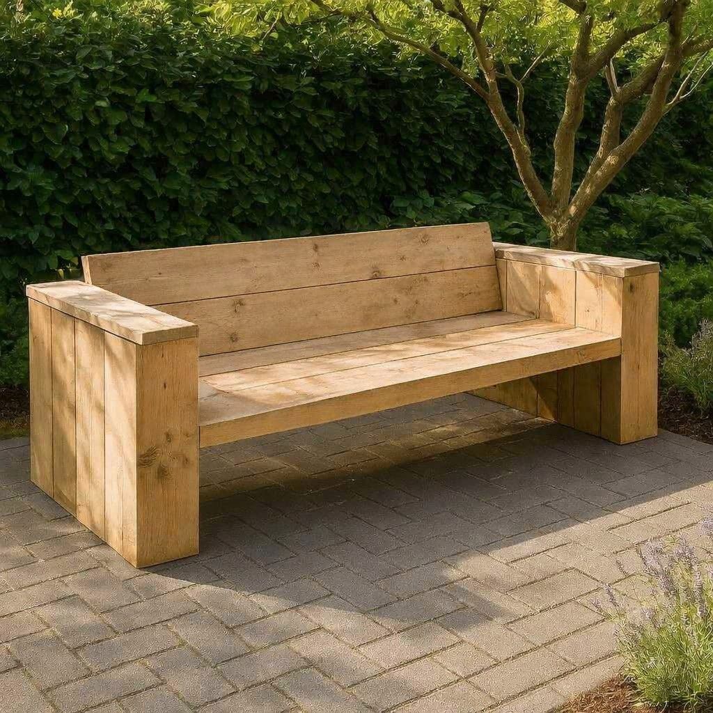 Steigerhouten bar