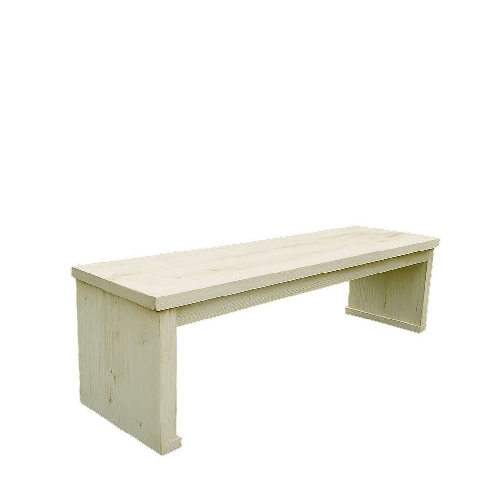 Steigerhouten stoel van 60cm, comfortabel en robuust, geschikt voor tuin, terras of veranda