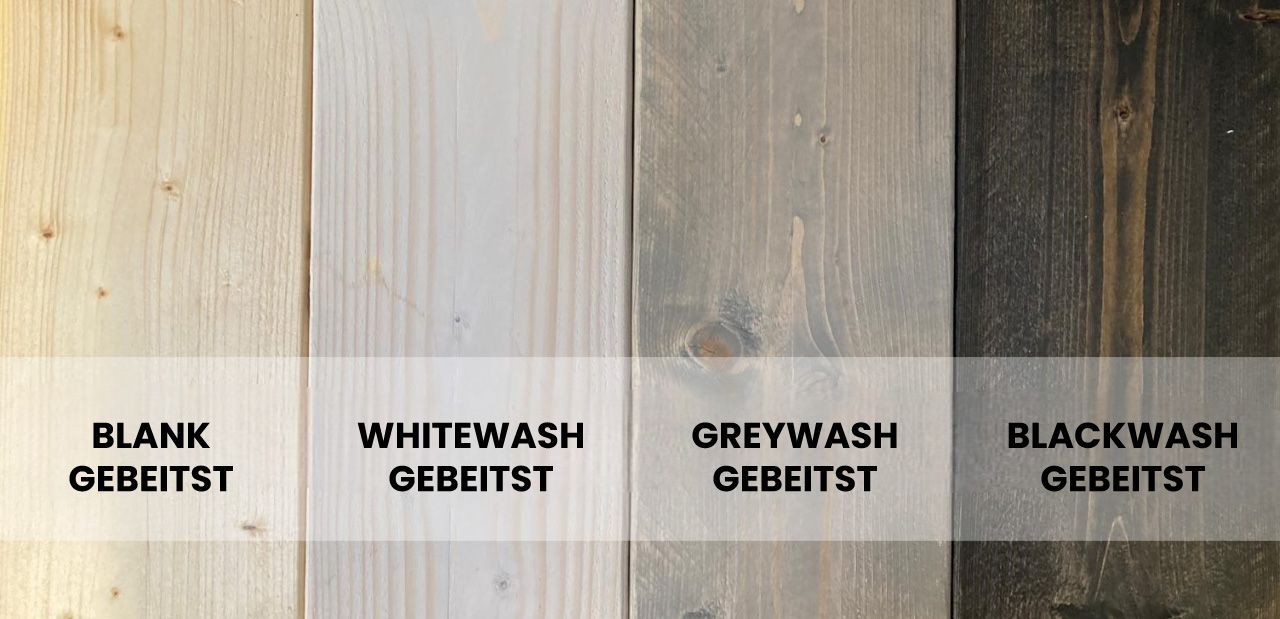 Steigerhout beits transparant