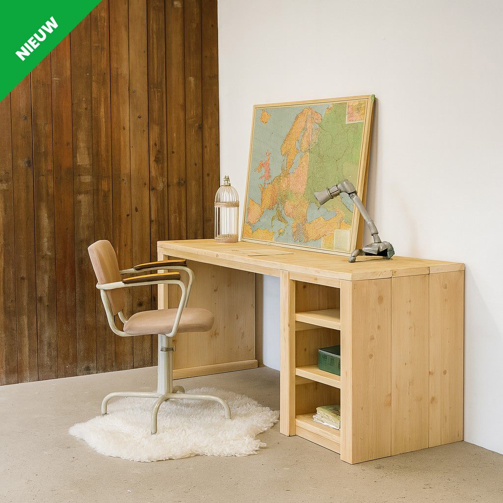 Steigerhouten bureau