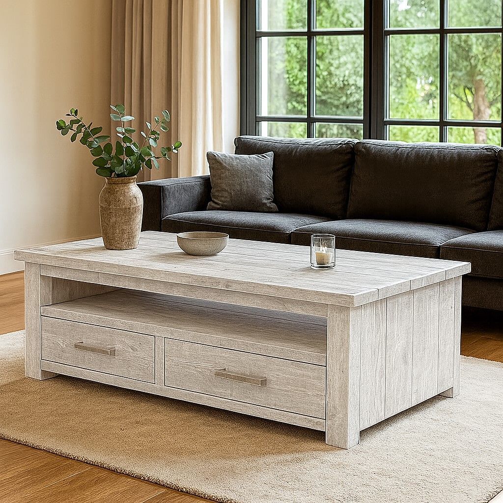Salontafel van steigerhout 