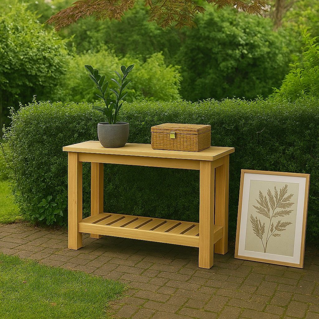 Steigerhouten sidetable