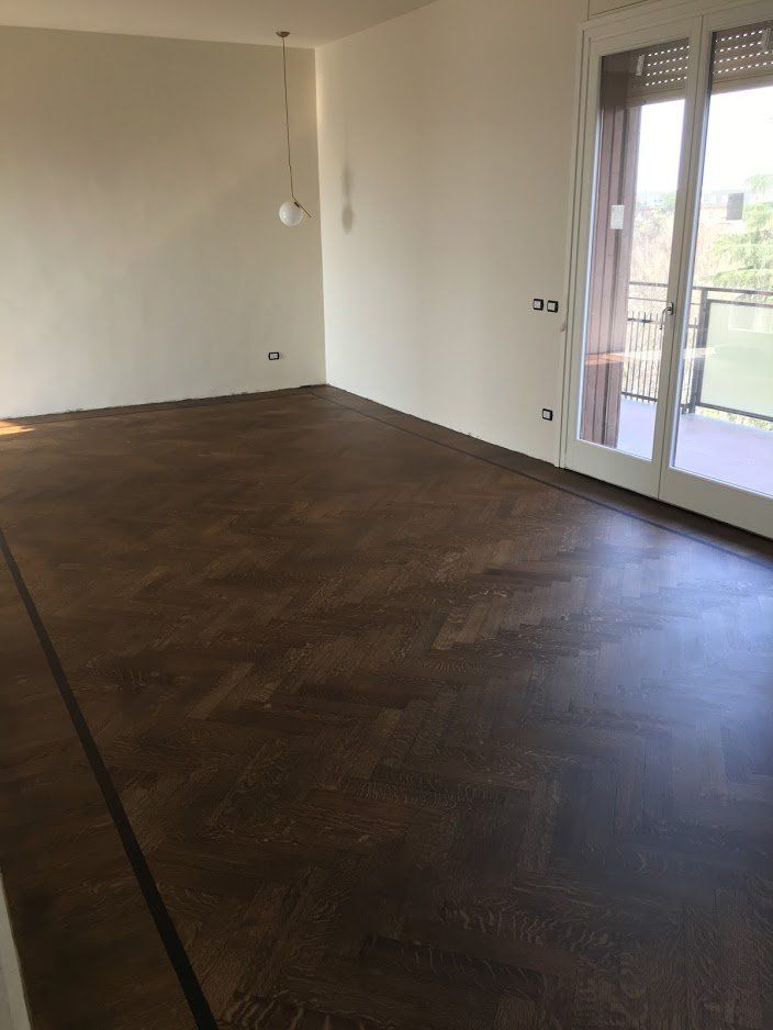 restauro del parquet