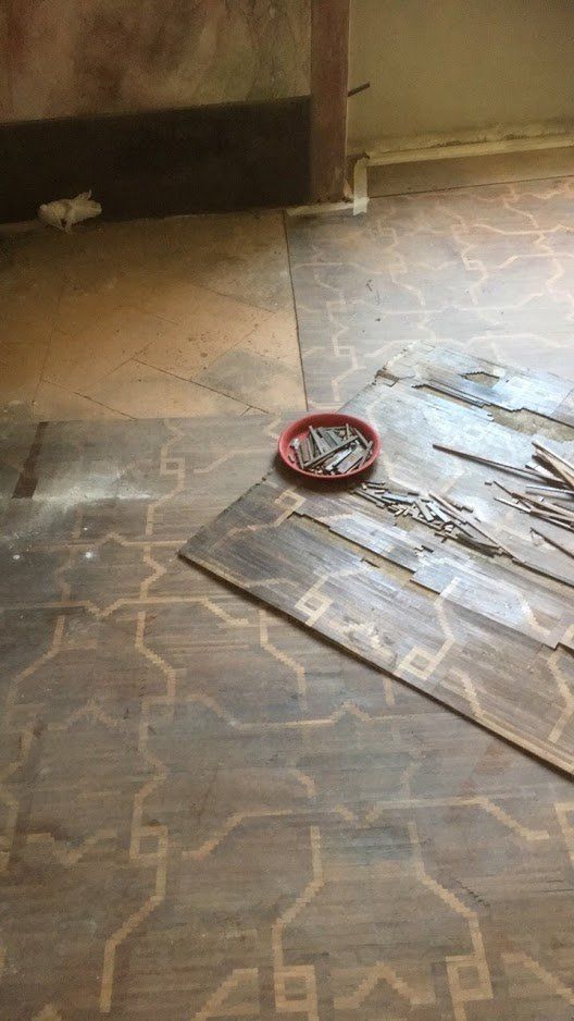 manutenzione parquet antico