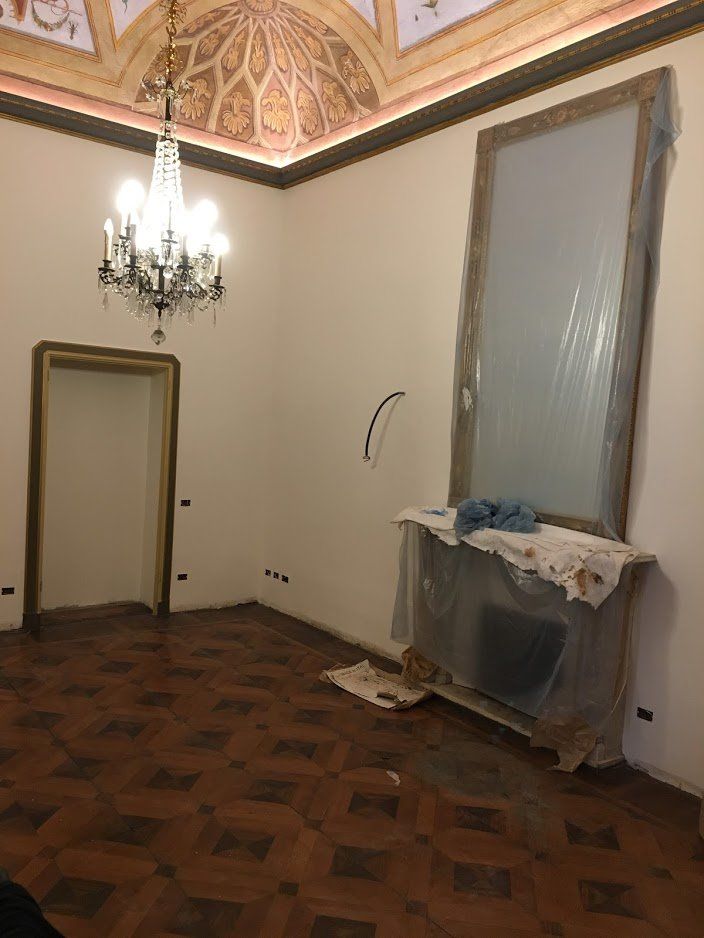 restauro pavimento d'epoca