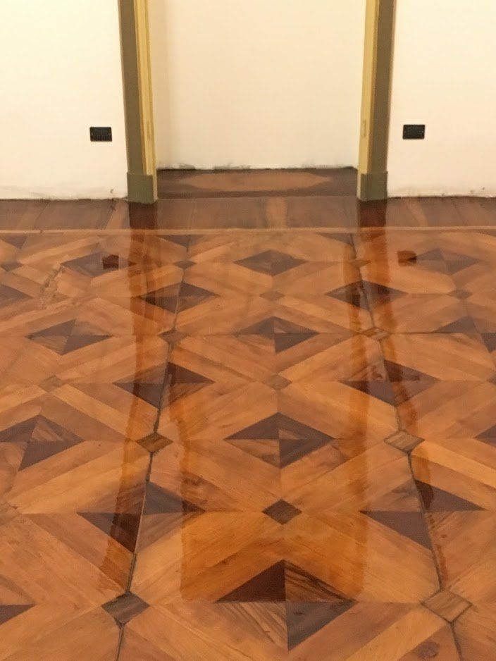 pavimento d'epoca semilucido