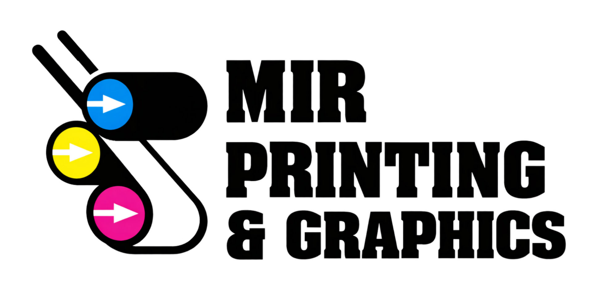 MIR Printing & Graphics Logo