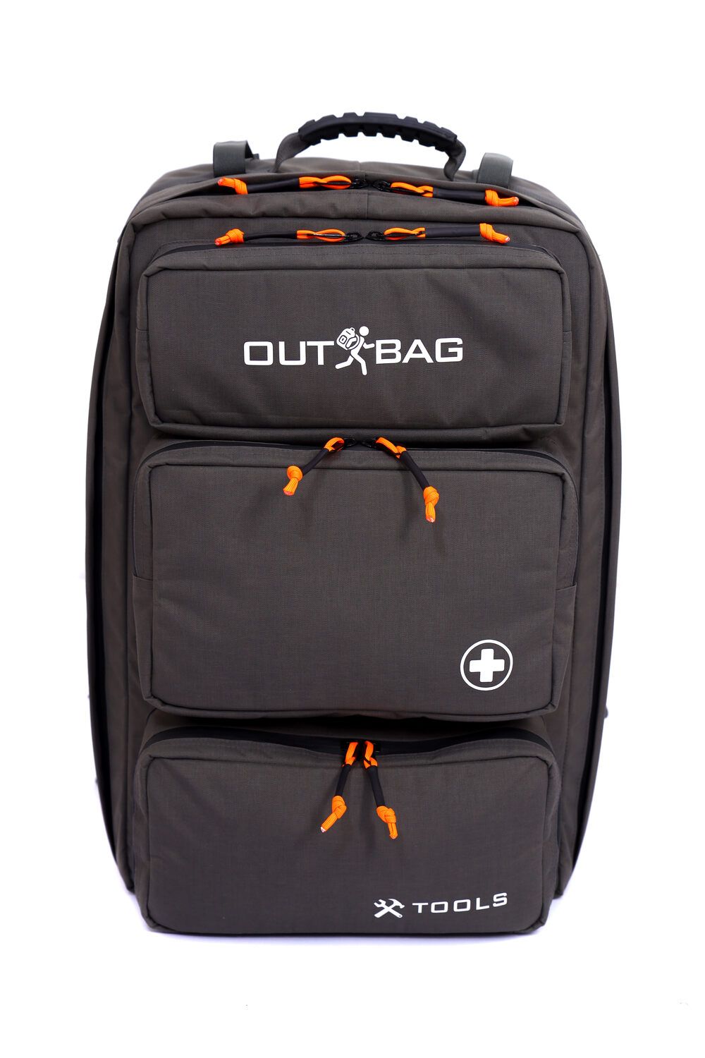 Czarna torba z napisem outdag
