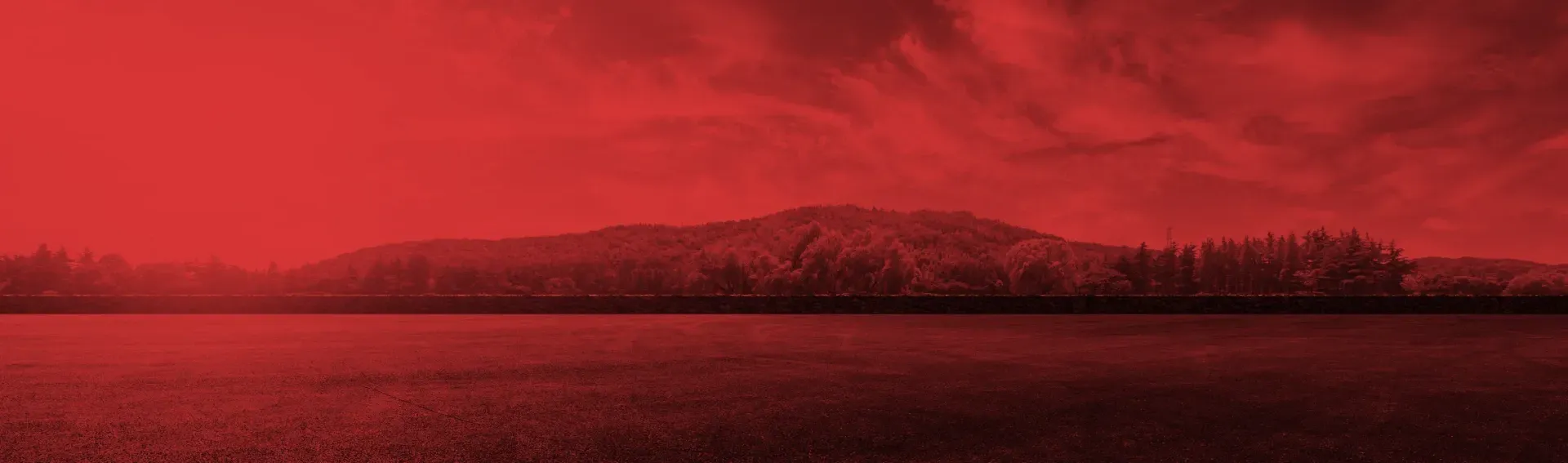 Landscape scene with red overlay background | RX Automotive