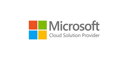 The microsoft cloud solution provider logo is on a white background.