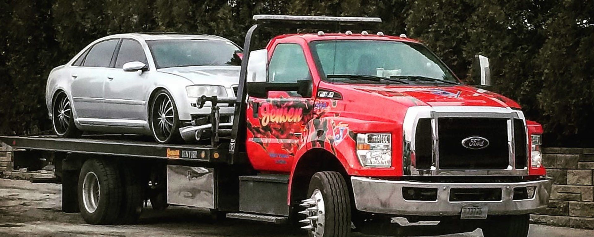 Light Duty Towing — Racine, WI — Jensen Towing