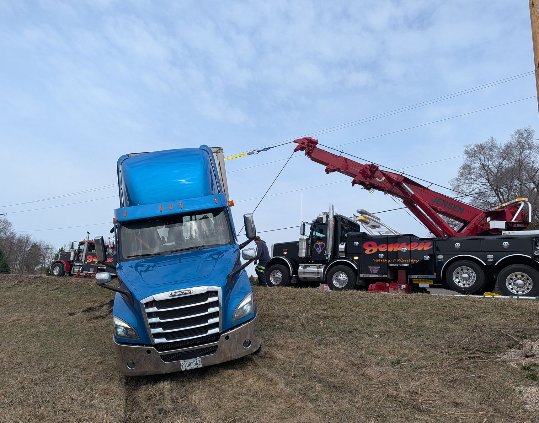 Heavy Duty Towing — Racine, WI — Jensen Towing