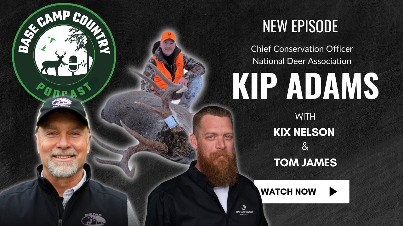 A poster for a podcast called base camp country