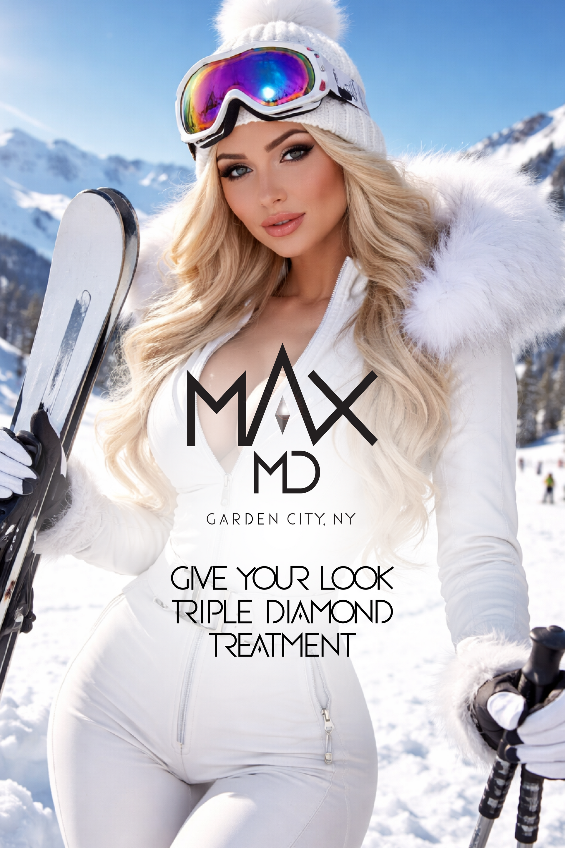 Give your look triple diamond treatment this winter at MAX MD