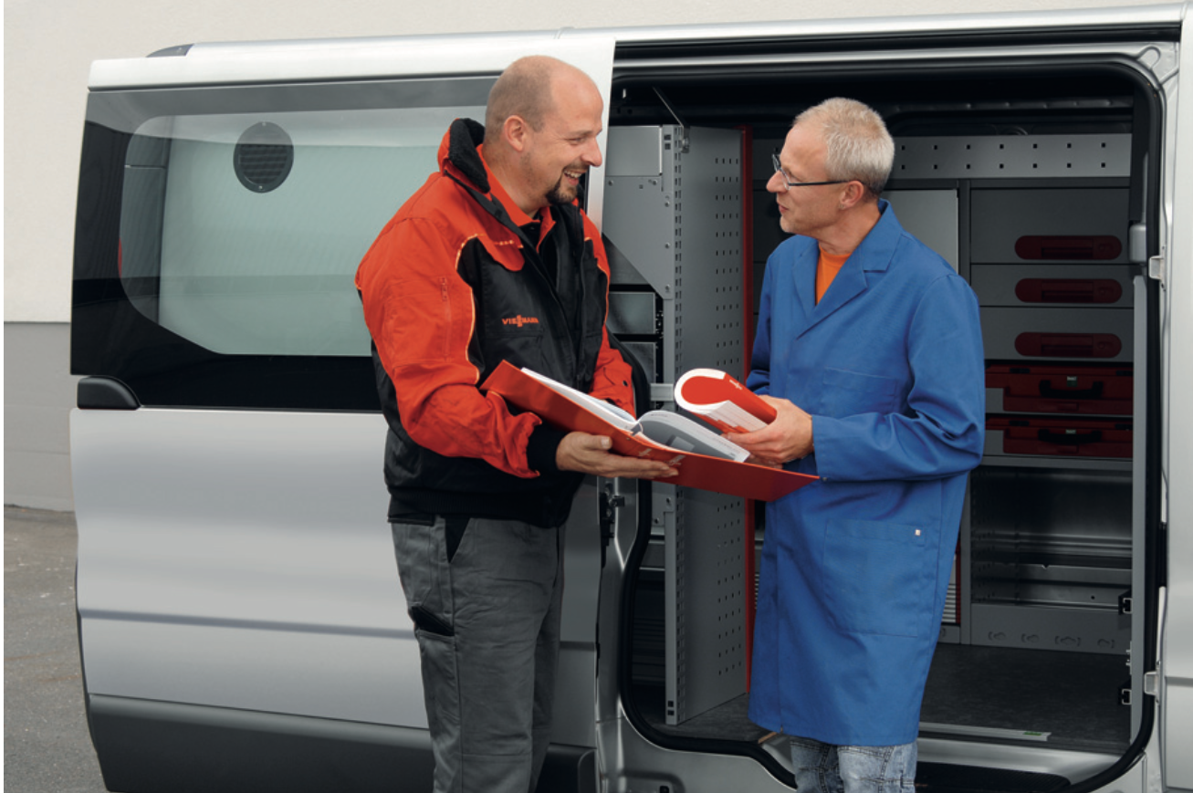 Služba Servis PLUS - technik Viessmann