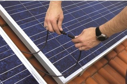 Inštalácia fotovoltaického modulu