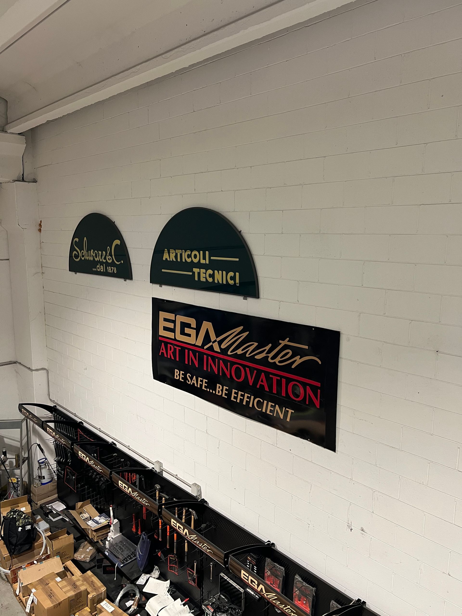 utensileria antiscintille Ega Master