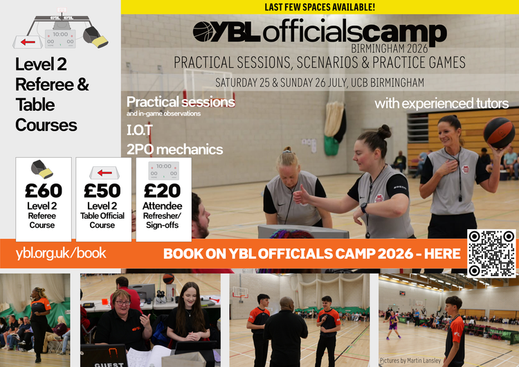 Officials Camp 2026 Advert