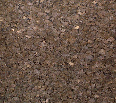 A close up of a piece of brown cork
